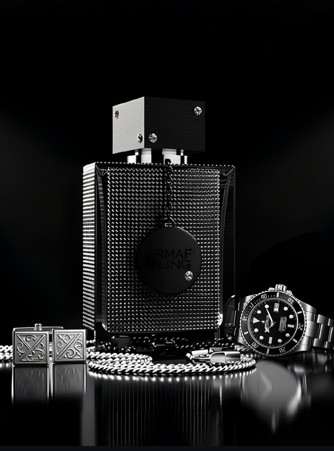 Арабский древесно-цитрусовый парфюм